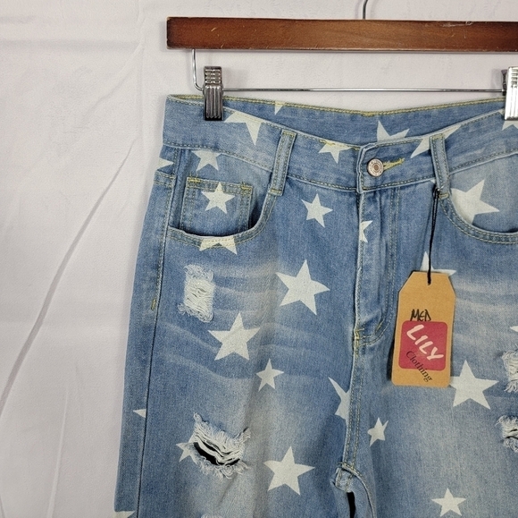 Womens Medium Boutique Star pants - Picture 5 of 6